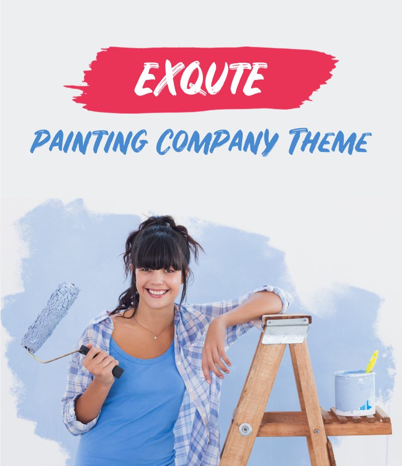 Exqute - Thème WordPress de l'entreprise de peinture