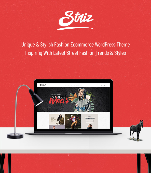 Striz Unique & Stylish Fashion Ecommerce Thème WordPress