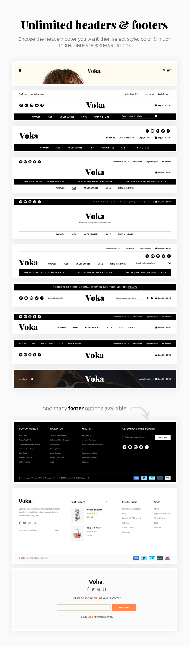 Voka - Mode et accessoires Thème WooCommerce - 4
