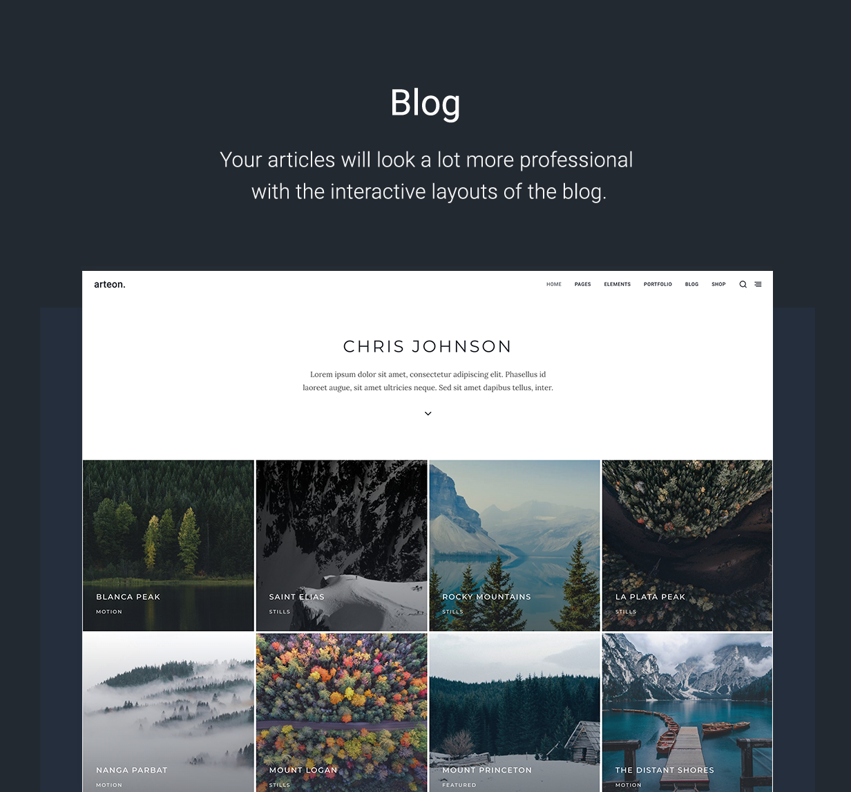 Arteon - Thème WordPress multi-usage