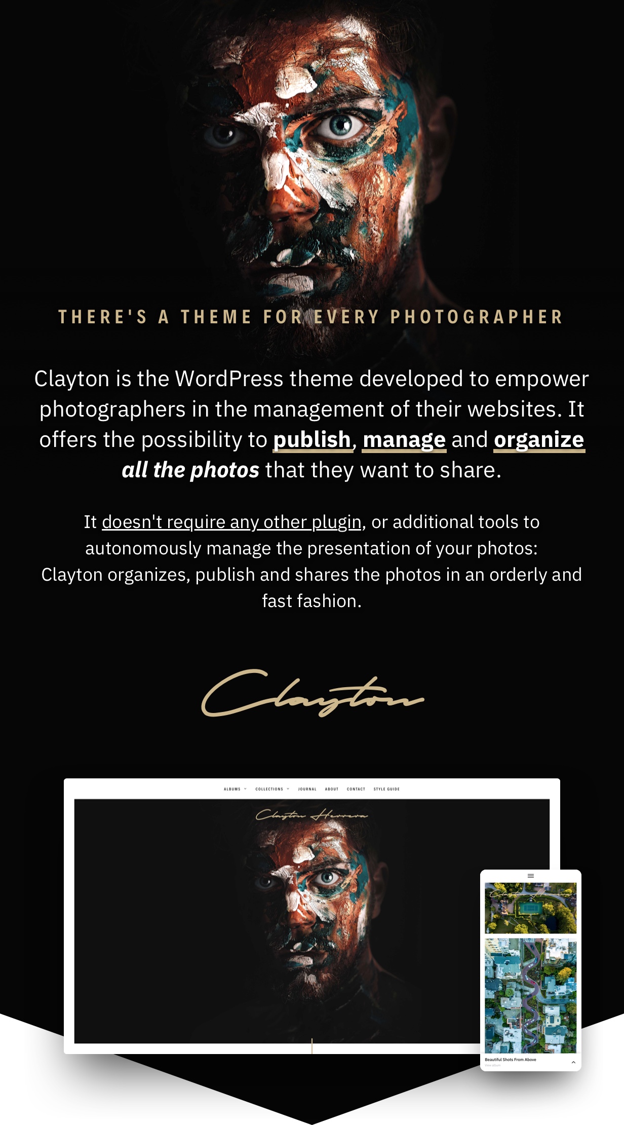 Clayton, un thème élégant pour les photographes - 5