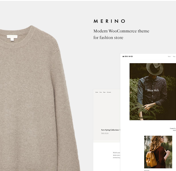 Merino | Thème moderne de la boutique WooCommerce pour le magasin de mode - 1
