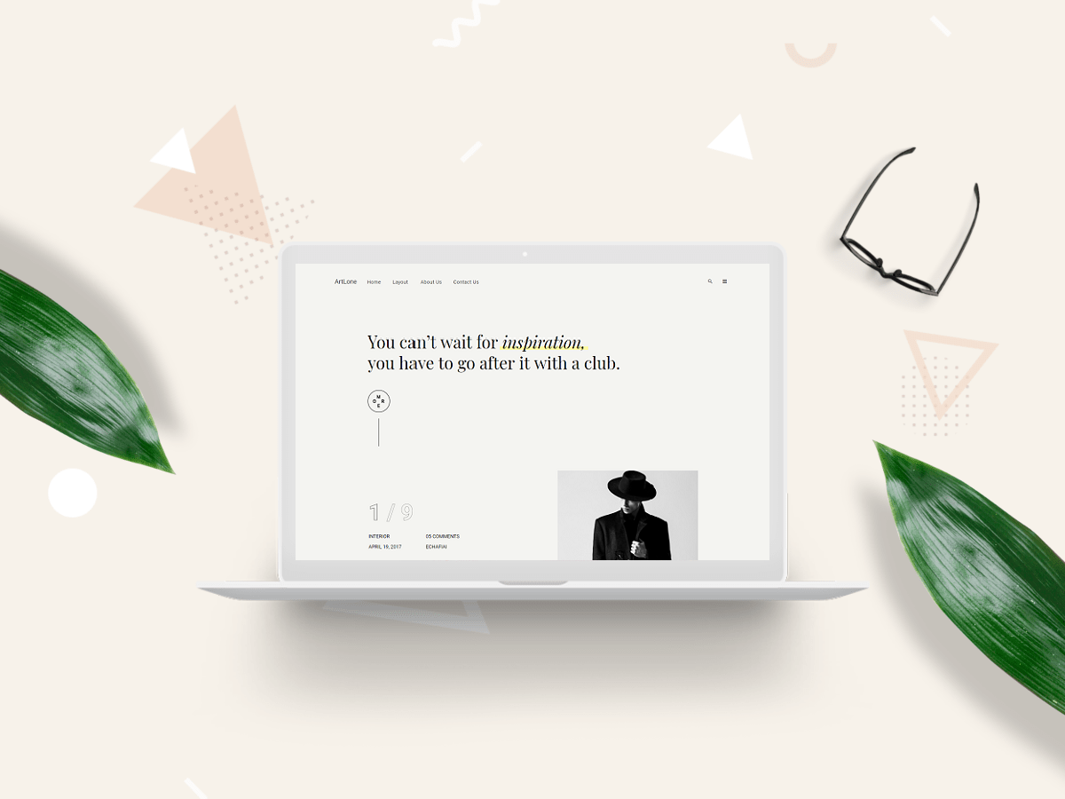 ArtLone - Thème WordPress pour blogs et magazines personnels - 1
