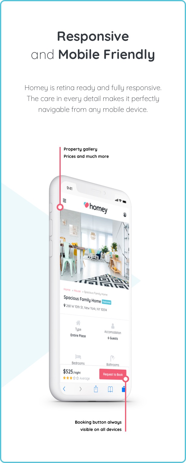 Homey - Thèmes WordPress pour réservations et locations - 11