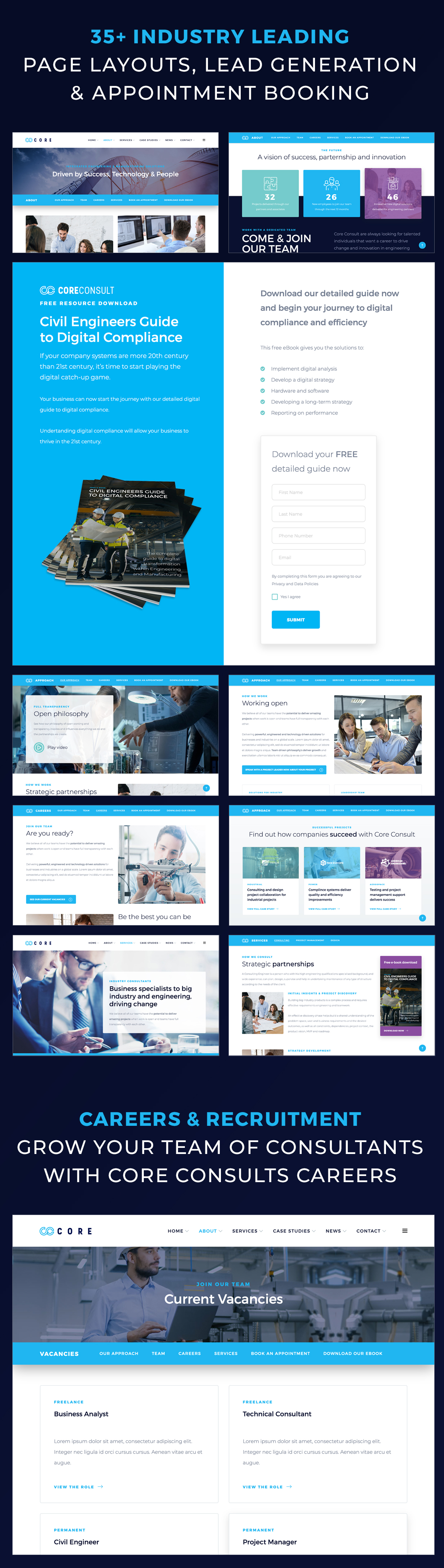 Coreconsult - Thème WordPress pour les grandes entreprises et les grandes entreprises - 3