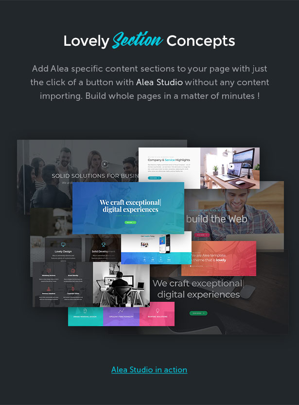 Alea - Thème WordPress pour entreprise multi-usage - 8