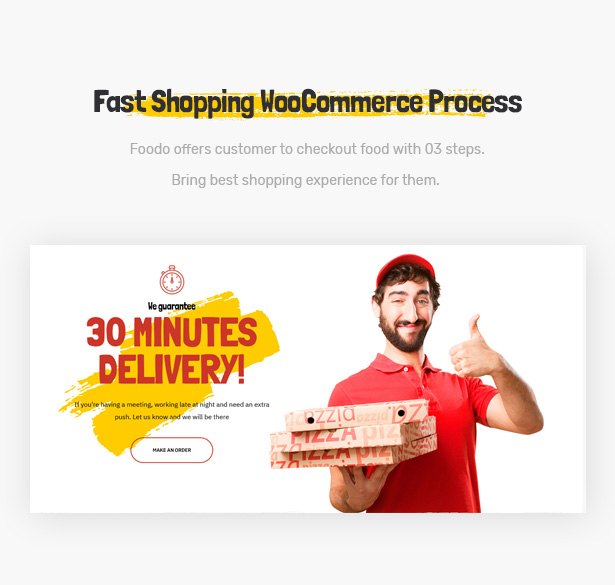 Foodo WooCommerce - Restauration rapide à thème WordPress