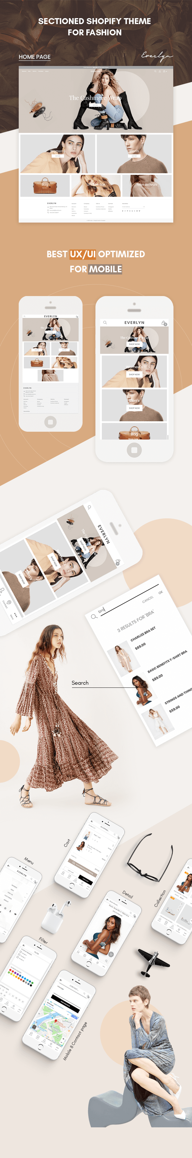 Shopify Evelyn Thème