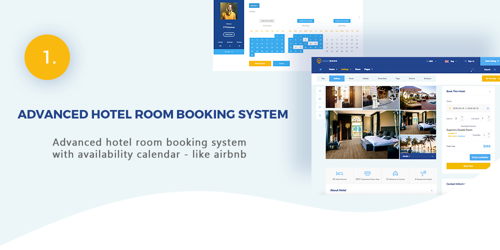 EasyBook - Liste et liste des thèmes WordPress - 8