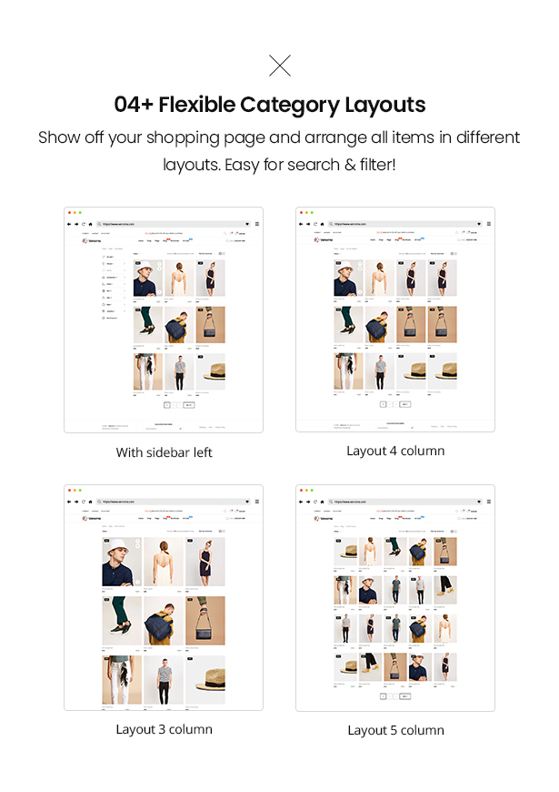 04 category category layout Thème WordPress dans le WooCommerce Venoma Fashion