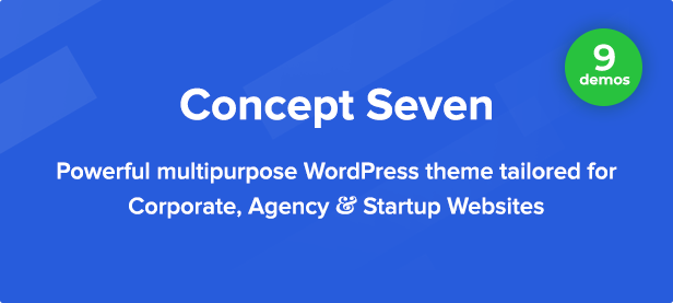 Concept Seven | Thème WordPress polyvalent réactif - 4
