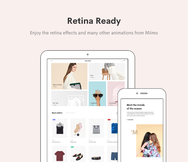 Thème WordPress Minimal WooCommerce Shop - Retina Ready 