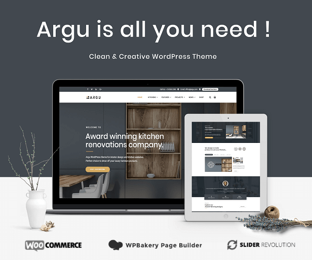 Argu Kitchen Thème WordPress