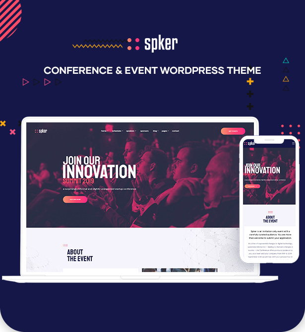 Spker - Thème WordPress pour conférences et événements