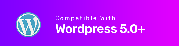 Compatible avec WordPress 5.0+