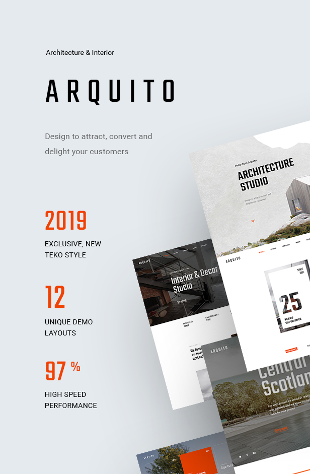 Arquito - Thèmes WordPress pour l'architecture 3D et les intérieurs - 4