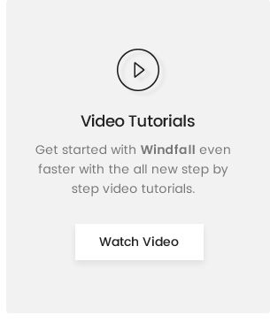 Guide vidéo Windfall