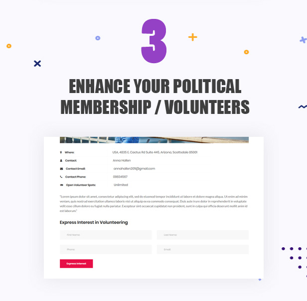 Actavista - Un thème WordPress politique réactif pour les politiques et les organisations - 5