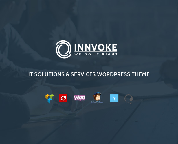 Innvoke - Thèmes WordPress pour solutions et services informatiques - 1