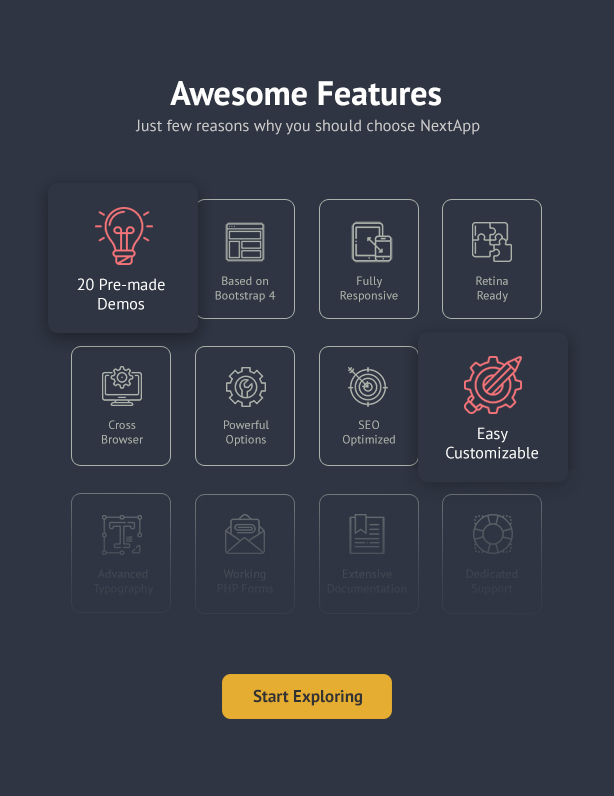 NextApp - Thèmes WordPress pour le lancement de l'application - 6