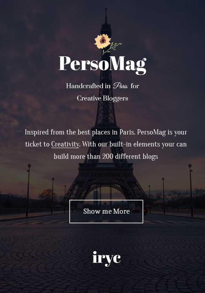 PersoMag - WordPress Magazine, thème de blog personnel - 1