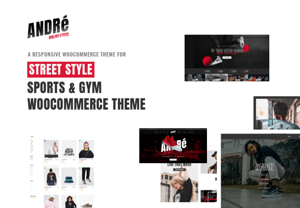 Andre - Street Style Sports & Gym Thèmes WooCommerce - 4