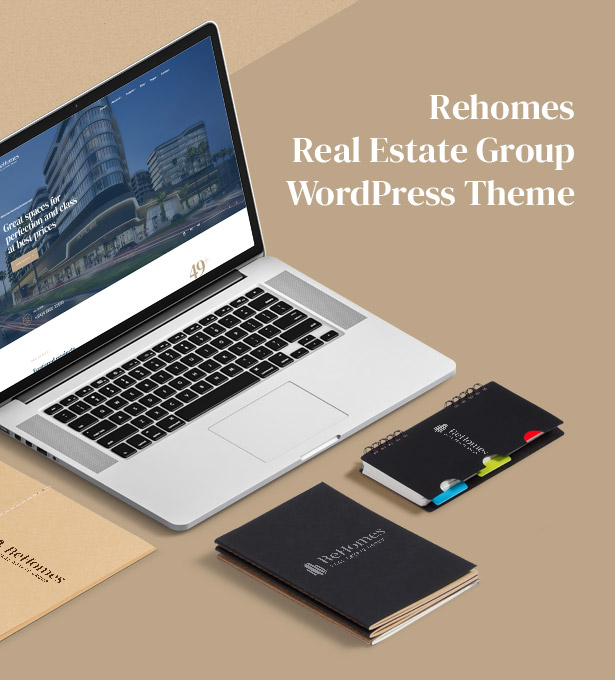 Rehomes - Thème WordPress pour groupe immobilier