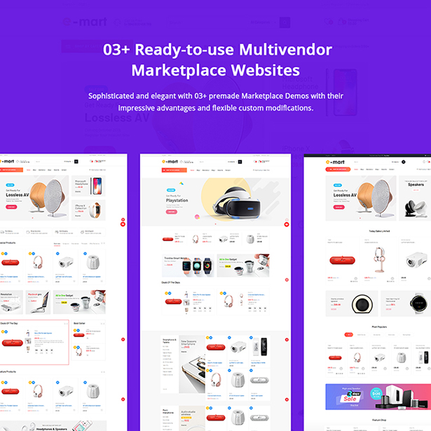 03+ Modèle de site Web Design Marketplace