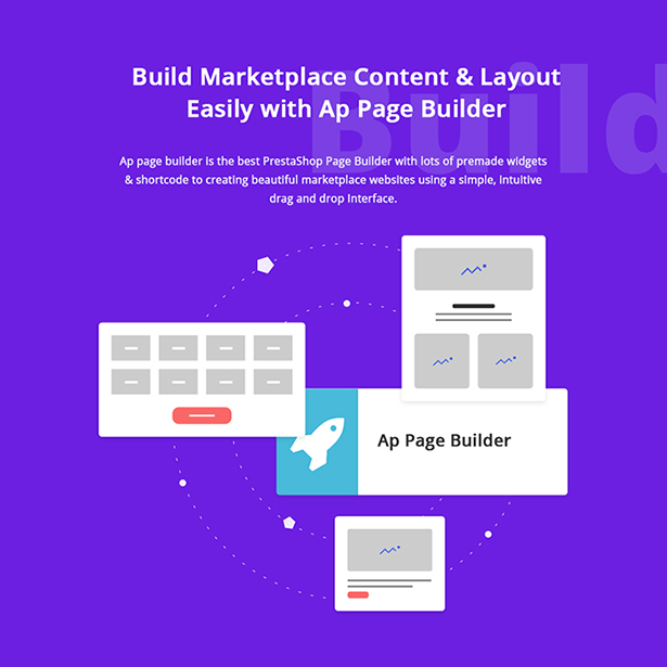 Créez facilement un site Web Marketpalce en ligne avec Ap Page Builder