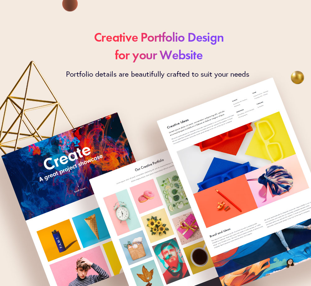 Créatif portfolio