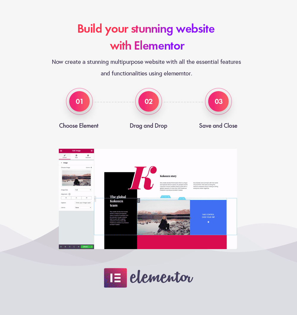 Fonction Elementor