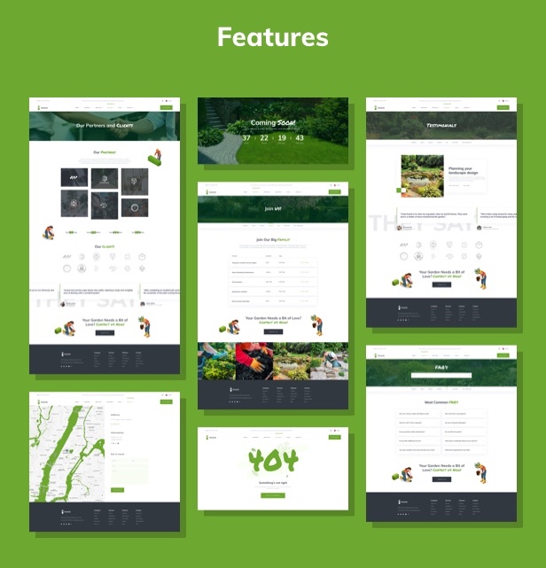 Acacio - Aménagement paysager et jardinage WordPress - 5