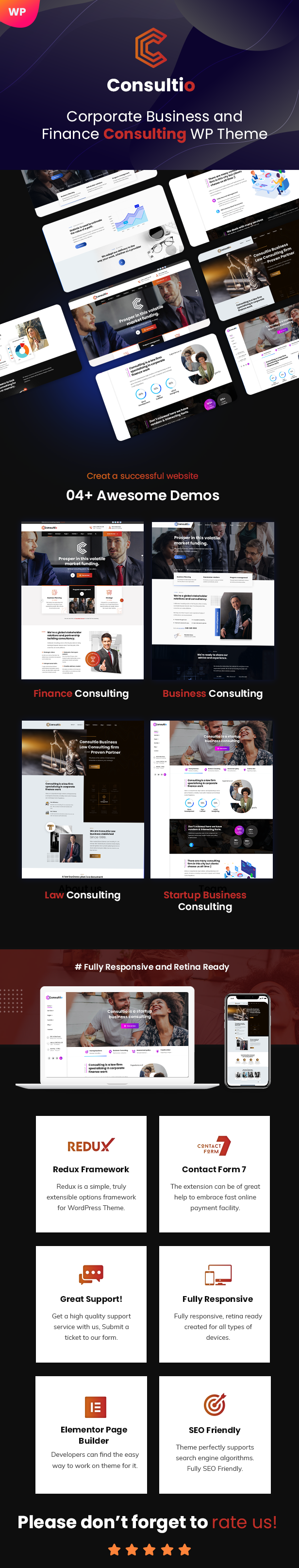 Thème WordPress Consulting & Business