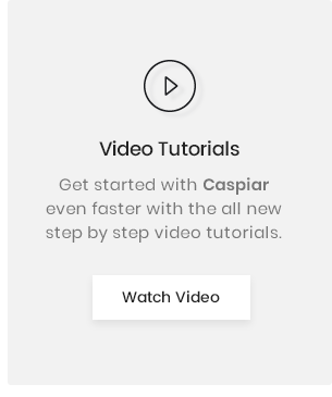 Guide vidéo Caspiar