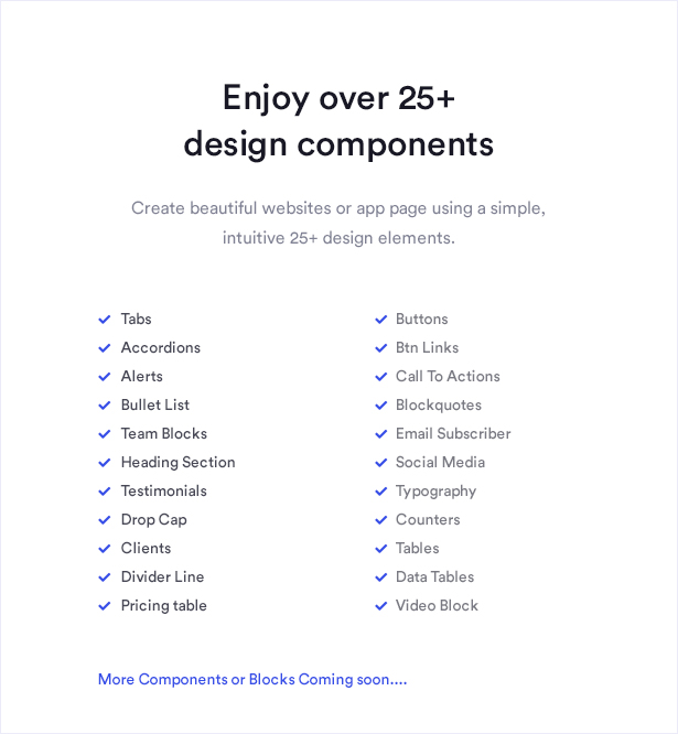 composants bootstrap quanto