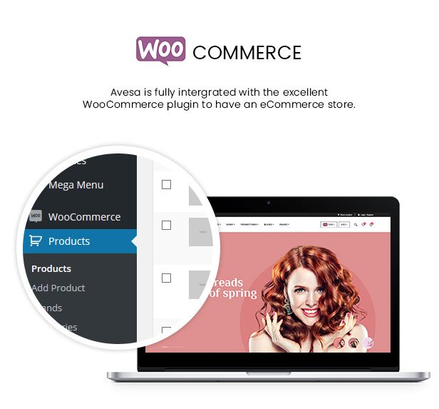 Avesa - Thème WordPress Beauty Store pour WooCommerce - Thème WooCommerce