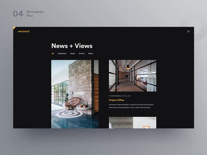 Arcdeco - Thèmes WordPress pour l'architecture et les intérieurs - 5