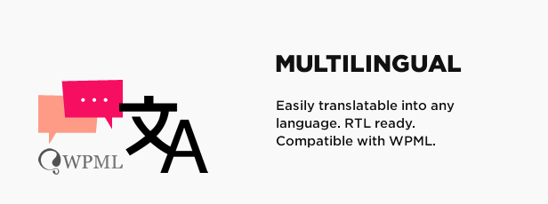 Multilingue, prêt pour RTL et WPML