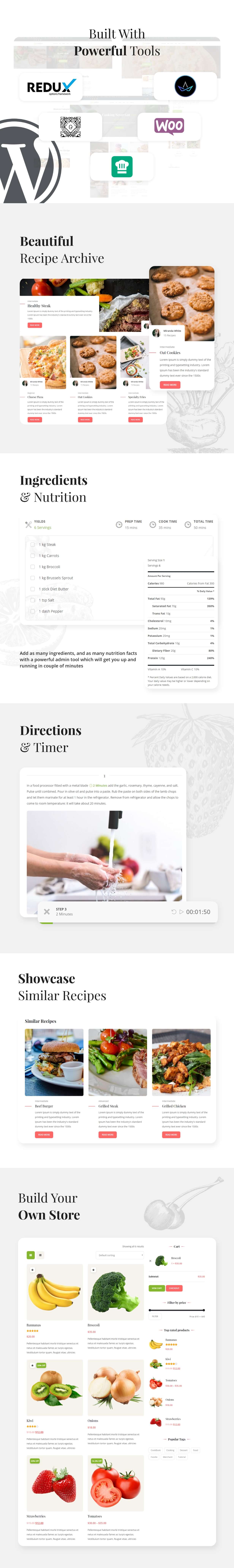 Cookiteer - Thème WordPress pour blog de cuisine - 2
