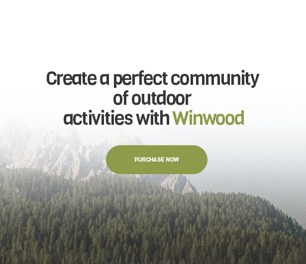 Winwood - Thème WordPress pour le centre d'activités de plein air