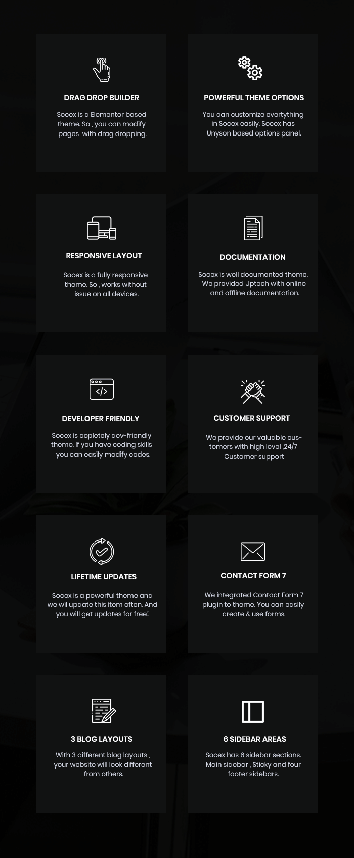 Socex - Thème WordPress Business Consulting & Finance - 12