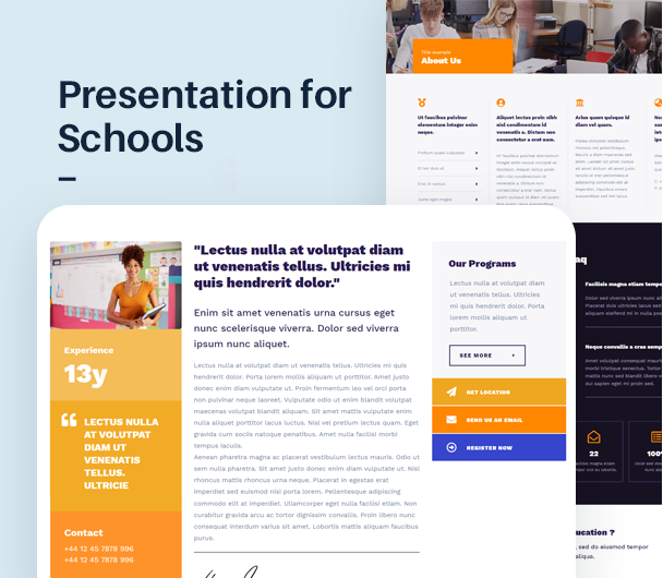 EdSchool - Kit de modèle d'éducation - 3