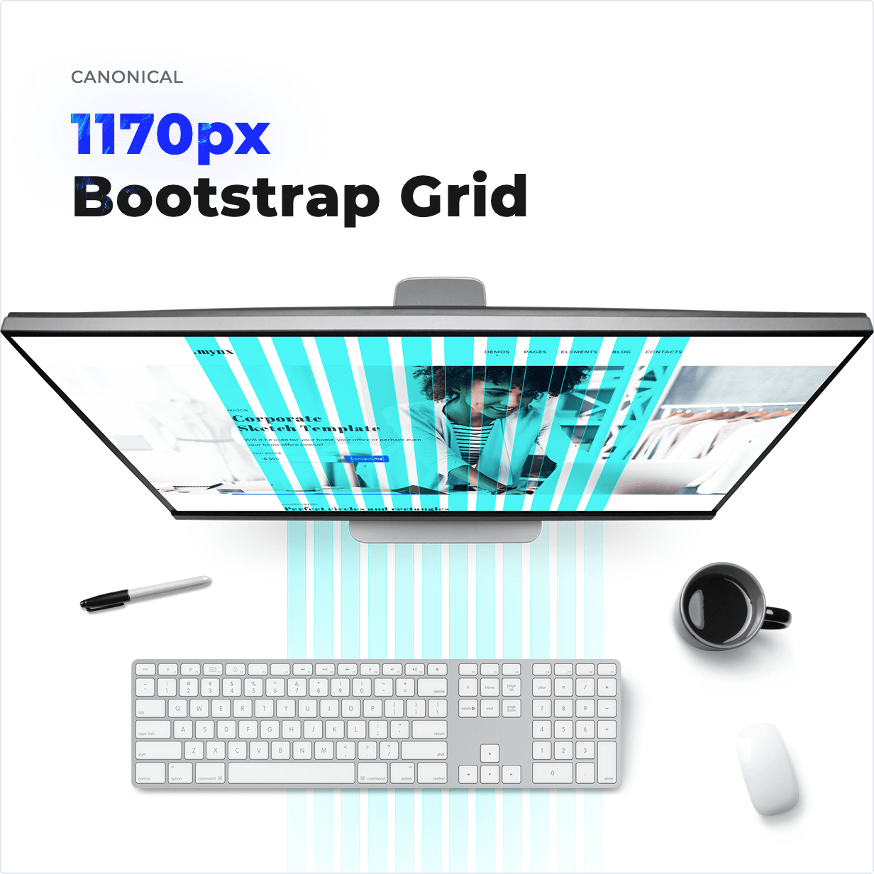 Canonical 1170px Bootstrap Grid