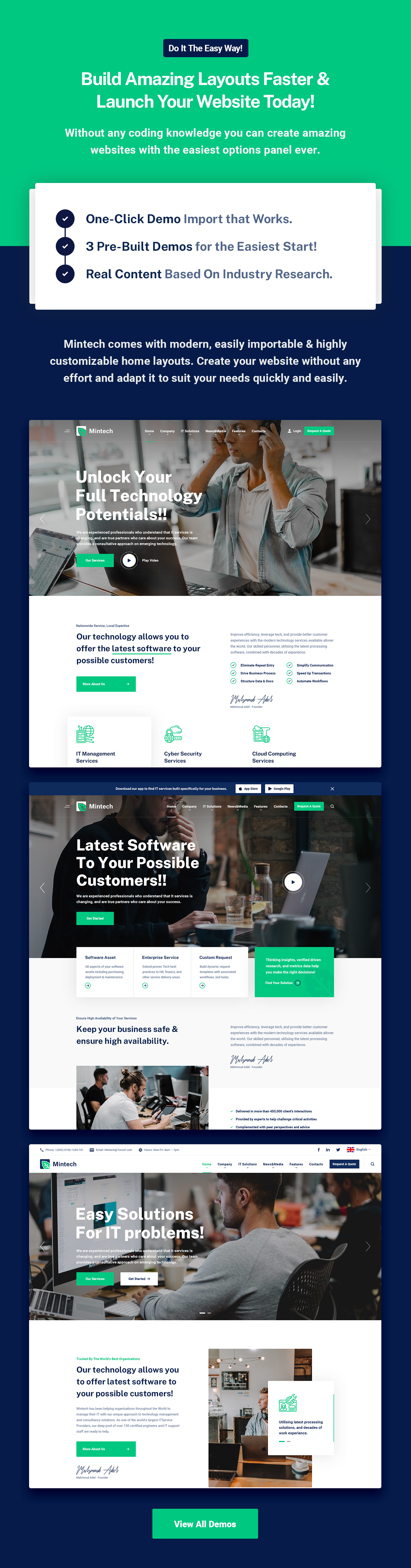 Solutions et services informatiques Thème WordPress