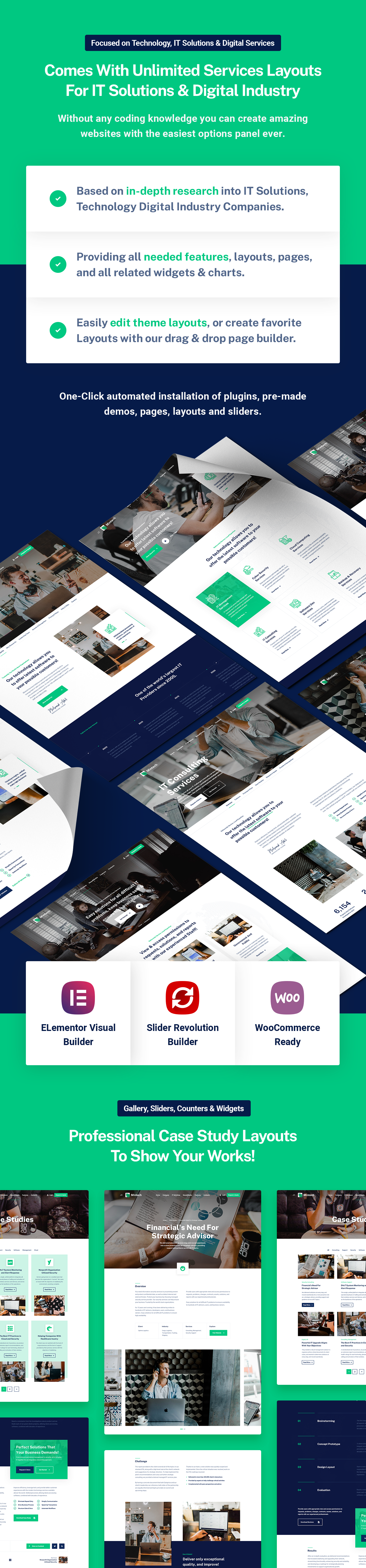 Solutions et services informatiques Thème WordPress