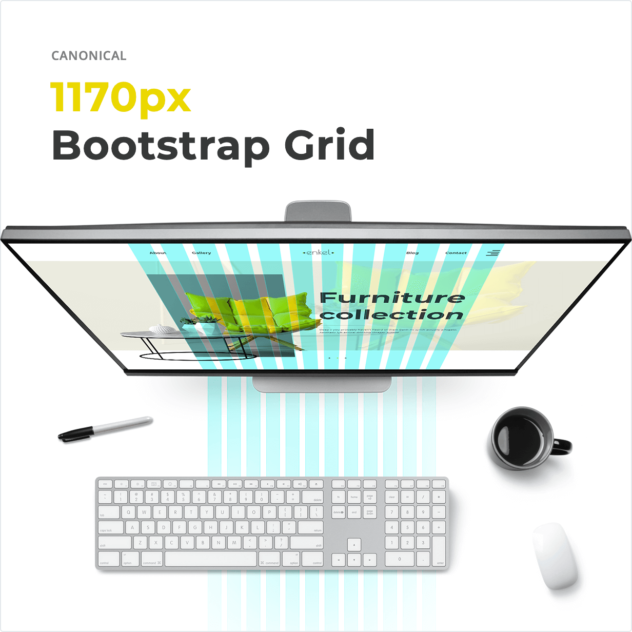 1170px Bootstrap Grid