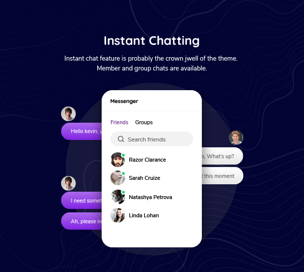 Beehive | Chat utilisateur instantané