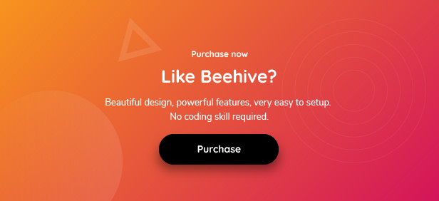 Beehive | Thème d'achat