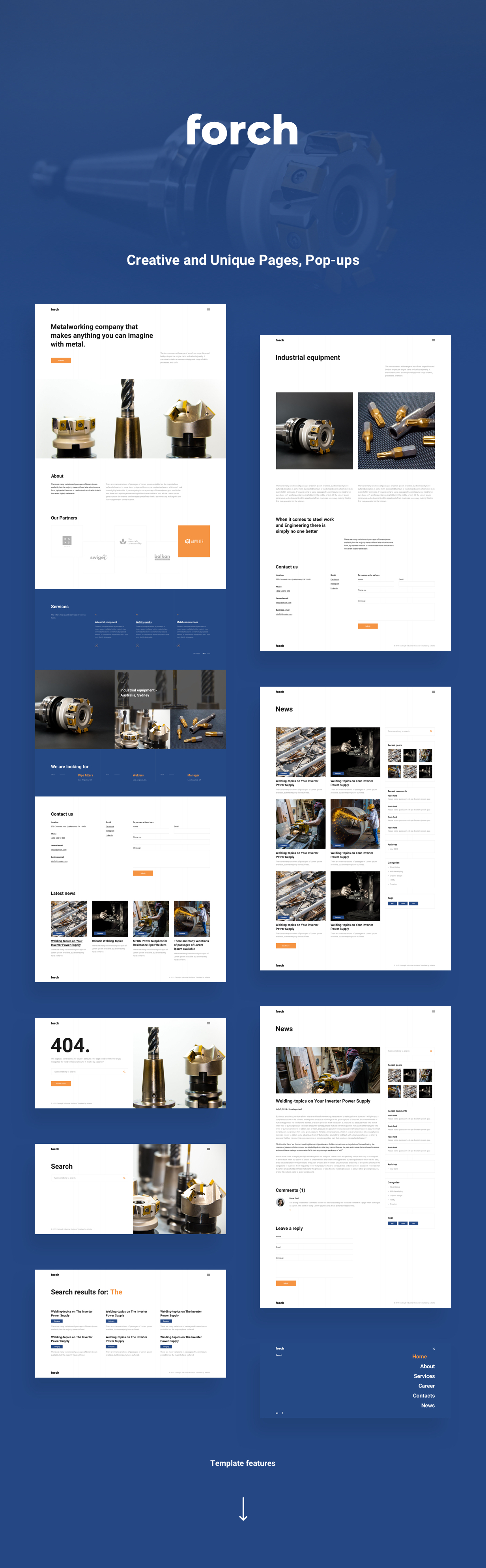 Présentation Forch Adobe XD