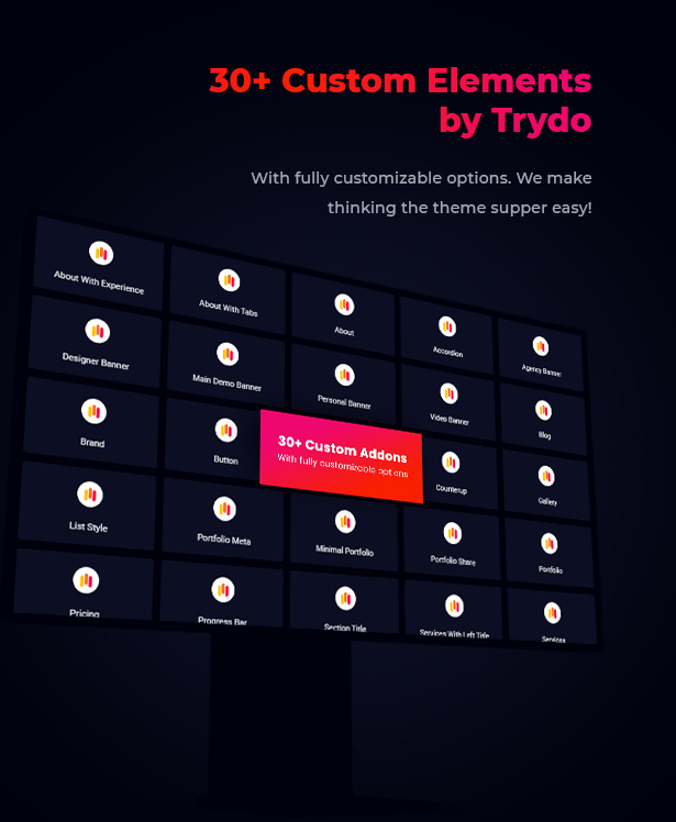 Trydo - Thème WordPress pour agence créative et portefeuille - 13